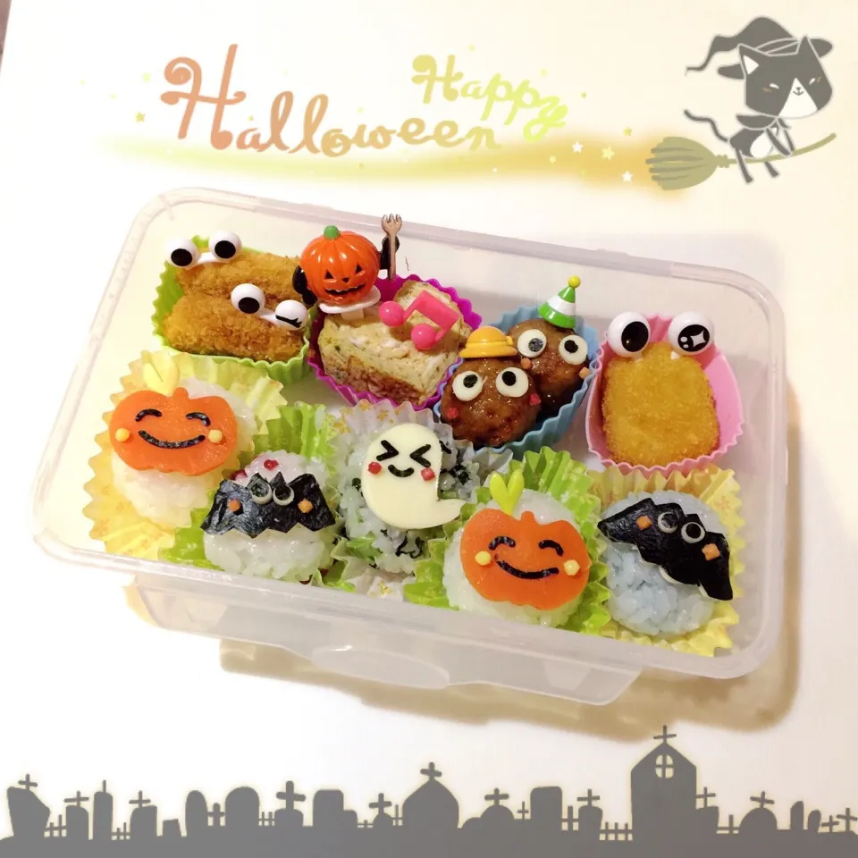 ハロウィン❤︎にぎり弁当|Makinsさん