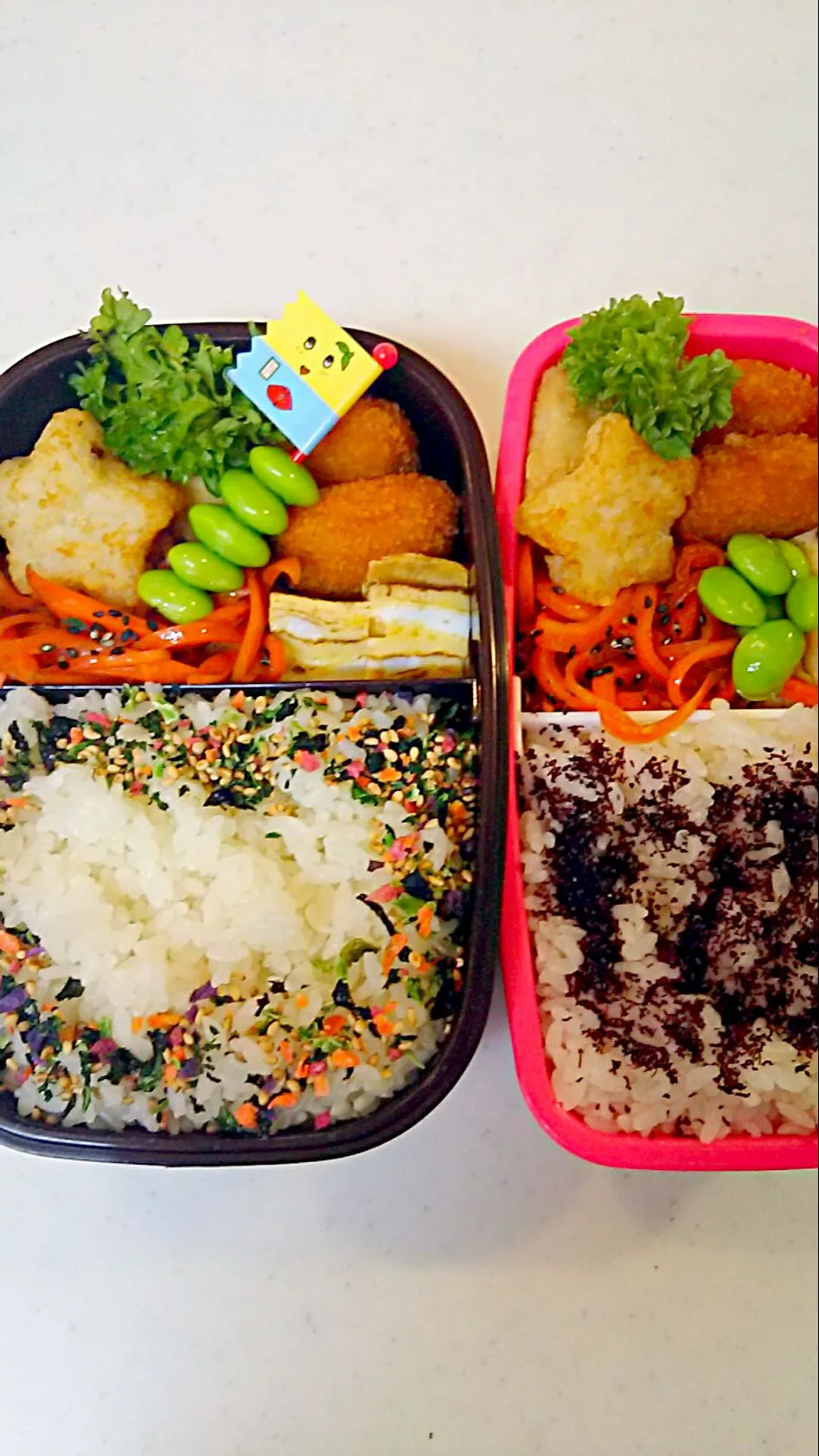 今日の長男弁当🍱と私お弁当🍱❗|Sayakaさん