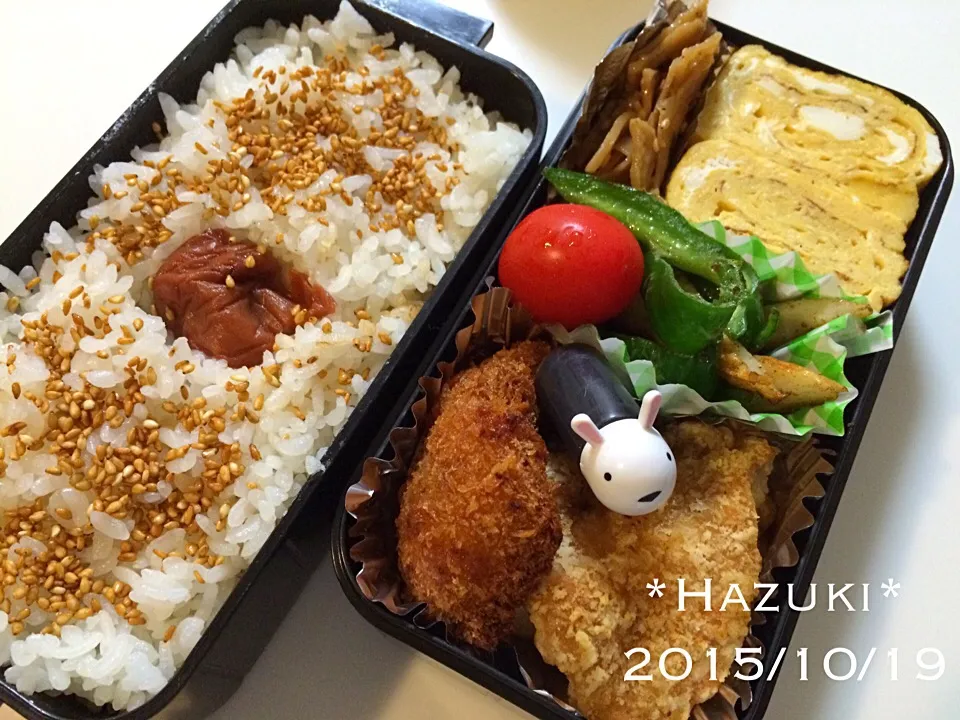 高校生息子弁当🍱🍱|Hazukiさん