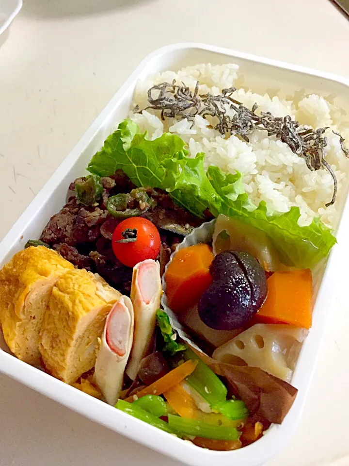 2015.10.19（月）
今日の旦那弁当|ちーりーるさん