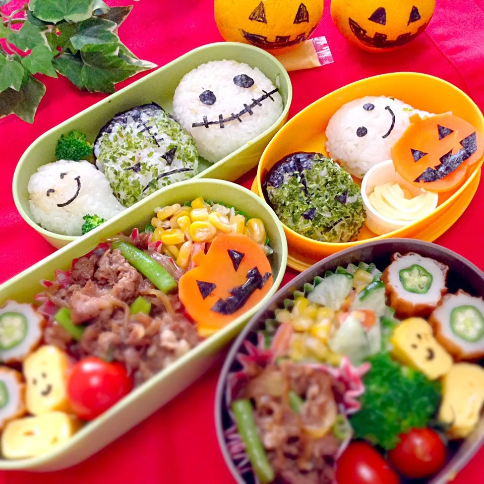 娘たちの学童弁当 ハロウィン〜〜❗️|yukoさん