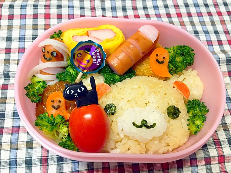 Snapdishの料理写真:ハロウィン弁当|ゆりゆりさん