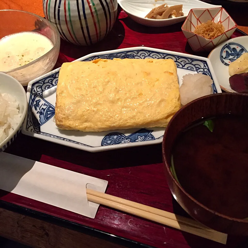 京の出し巻き玉子御膳|けーさん