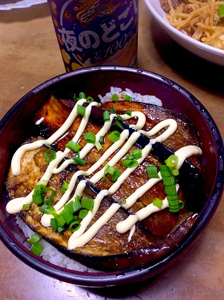 茄子の蒲焼き丼♫^_^|Norio Fukudaさん