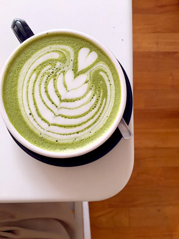 Matcha latte 抹茶ラテ@D'Good Cafe, Holland Village|coxiella24さん