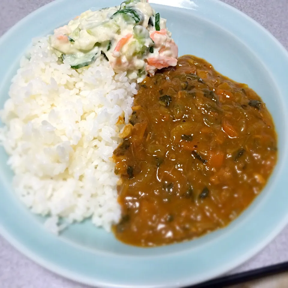 シーチキンポパイカレー|gekoさん