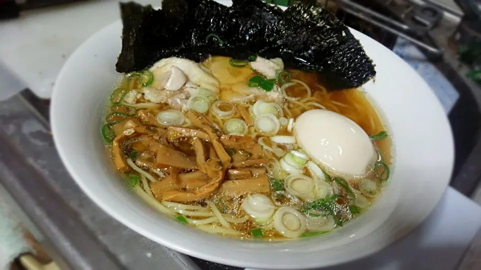 Snapdishの料理写真:鶏醤ラーメン♪|しょうたさん