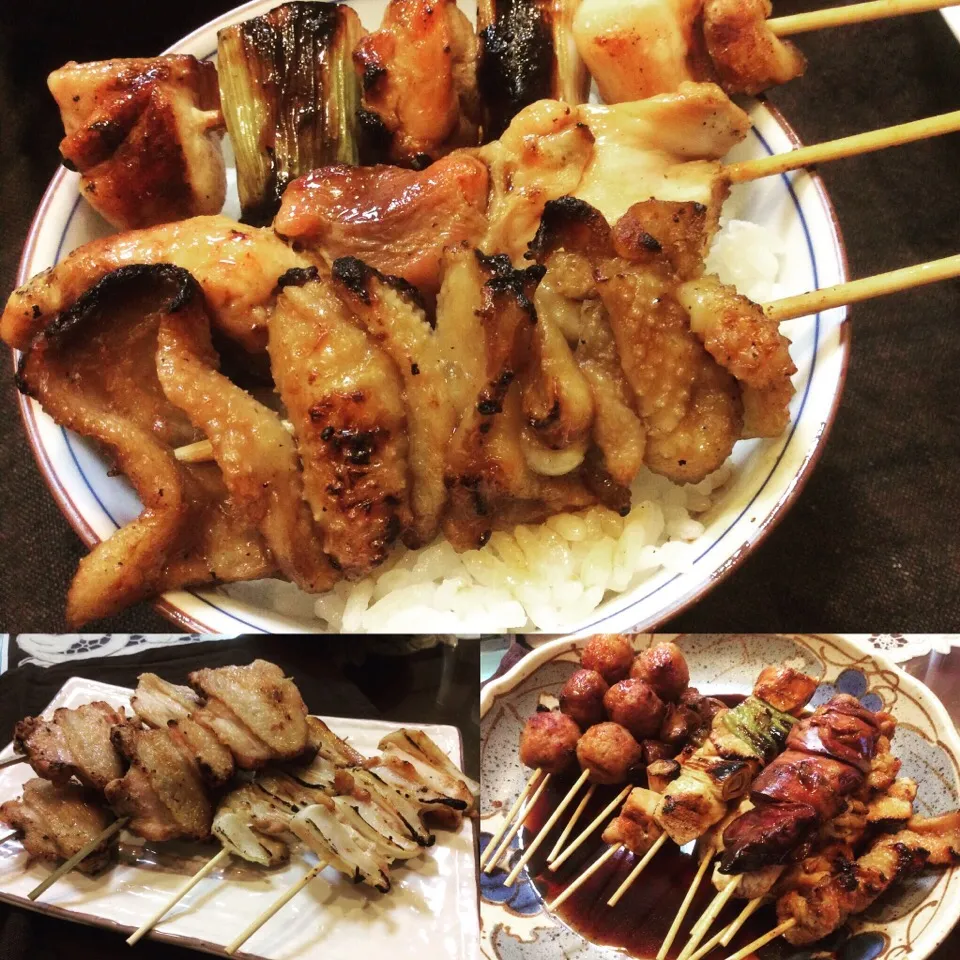 Snapdishの料理写真:焼き鳥パーティ😋🐣|アライさんさん