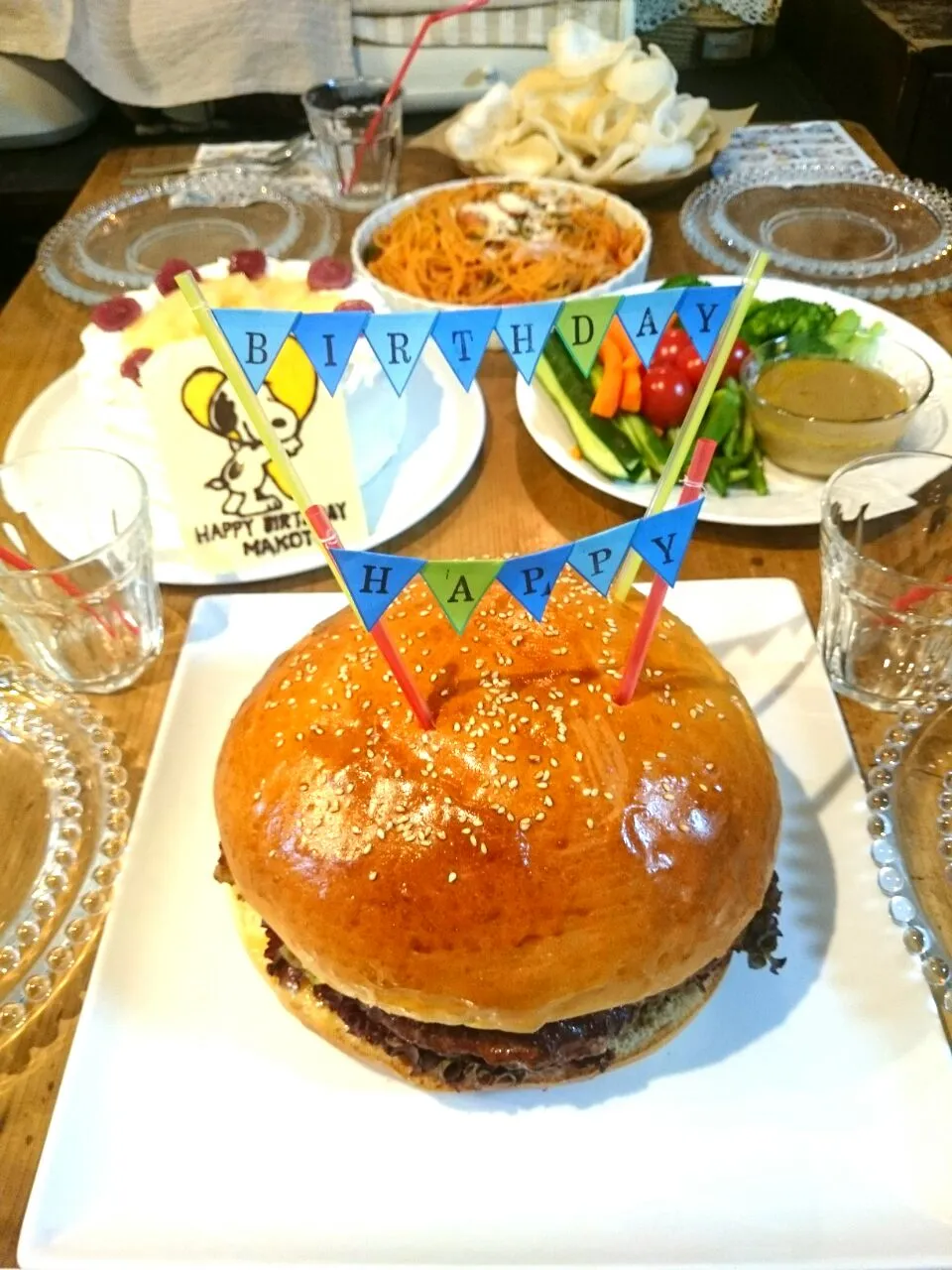 Snapdishの料理写真:息子8th birthday|TOKOさん