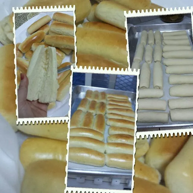 Snapdishの料理写真:Homemade hotdog buns|Sofie's Kitchenさん