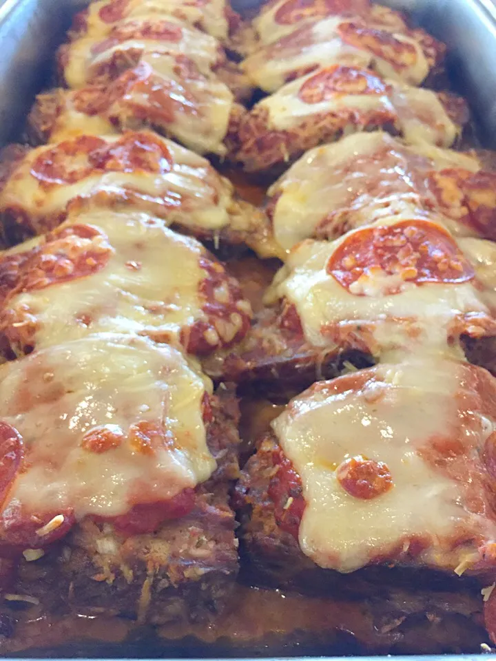 Snapdishの料理写真:Italian Pizza Meatloaf|Chef Ampさん