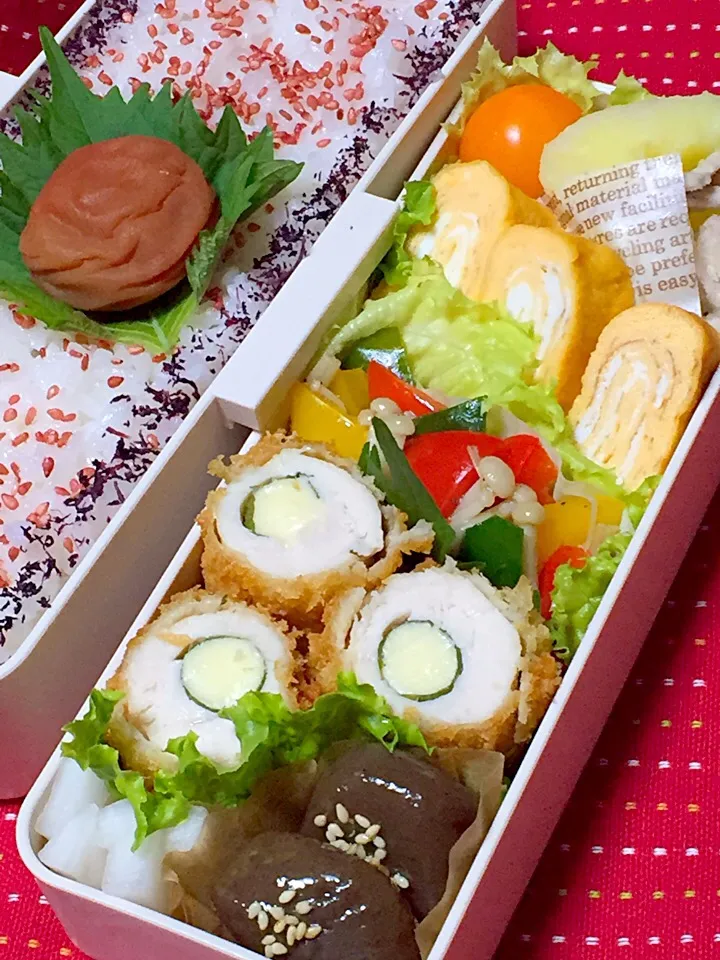 高校生男子のがっつり弁当୧(๑•̀⌄•́๑)૭✧|おざMAMAさん