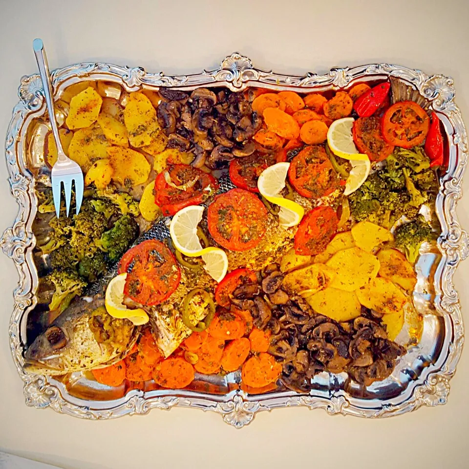 Fish and veggies|Saad Bennaniさん