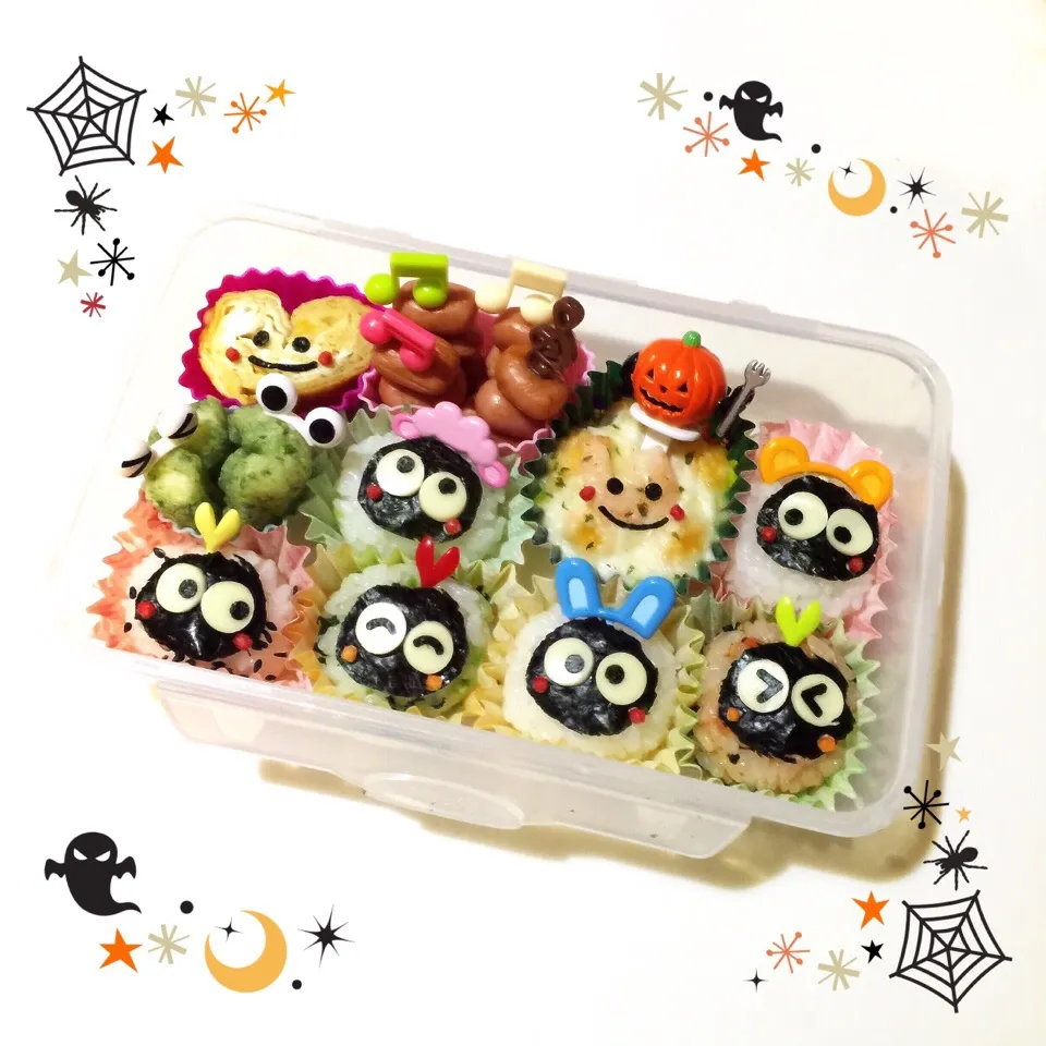 ハロウィン❤︎真っ黒くろすけ弁当|Makinsさん