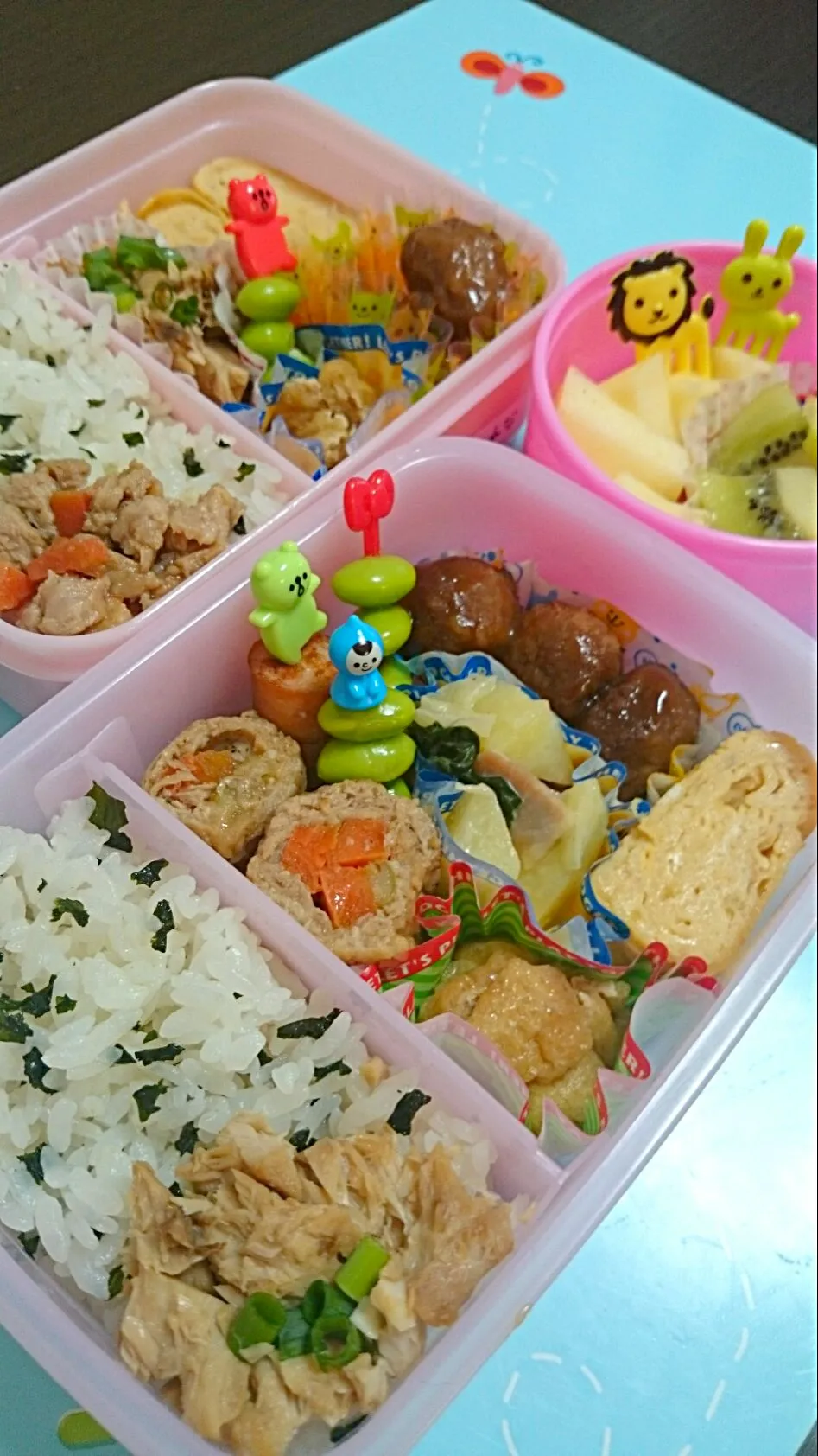 芋掘り遠足のお弁当|ゆきりん。さん