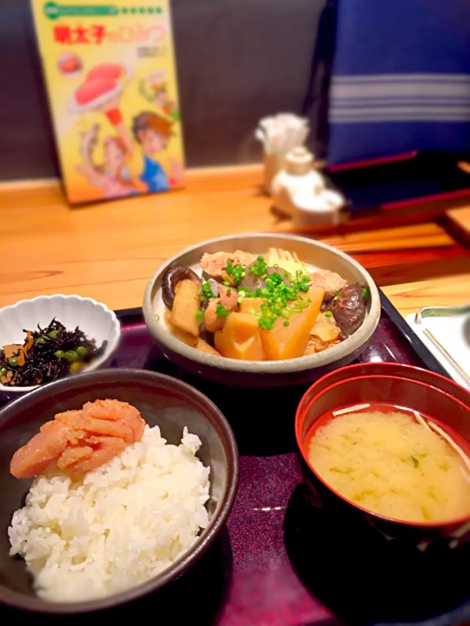 やまやのがめ煮定食|くぅ♪さん