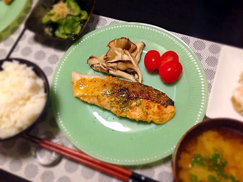 Snapdishの料理写真:鮭のちゃんちゃん焼き|なおなおさん