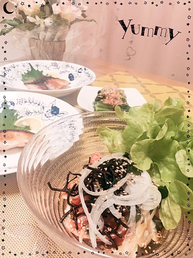 miffy・x・さんの料理 ♡ひじきとトマトの酢の物♡🍅🍅|桜央里さん