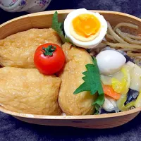 Snapdishの料理写真:いなり寿司弁当|くみこさん