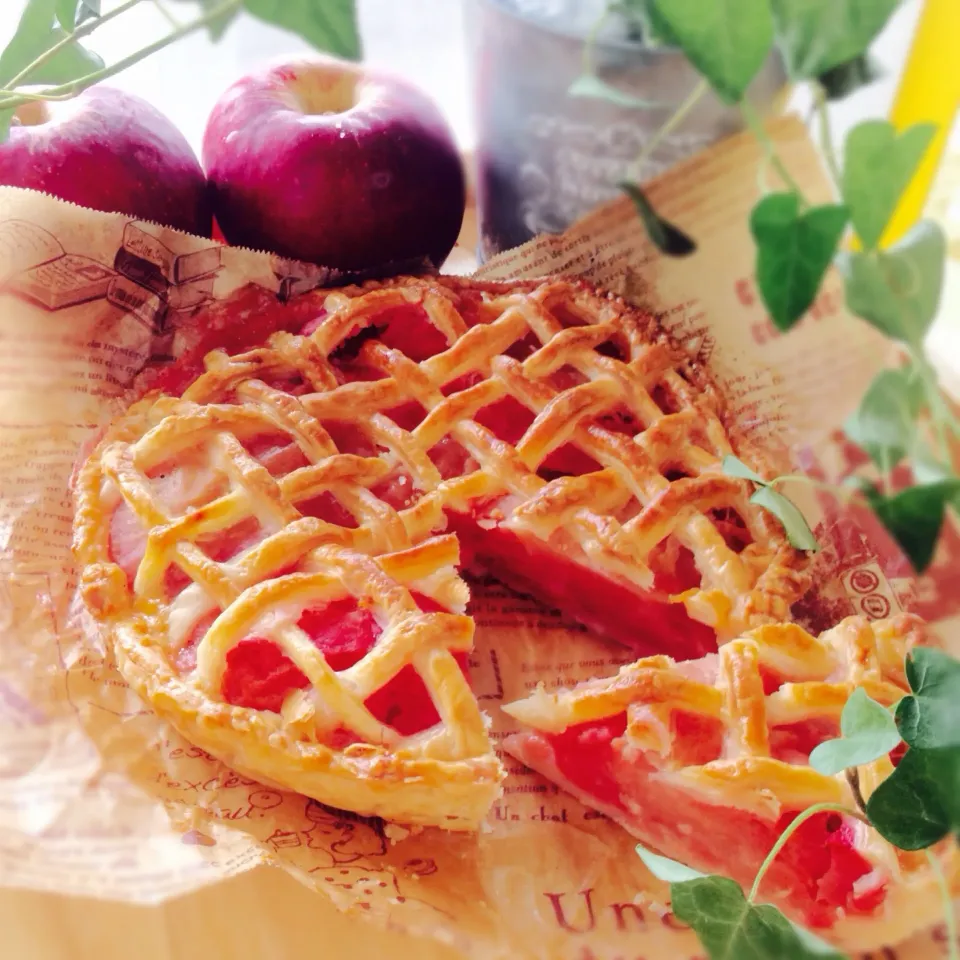 紅玉で#アップルパイ #applepie|usakoさん