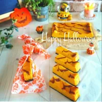 混ぜるだけ🎃カボチャのチーズケーキ🎃Halloween