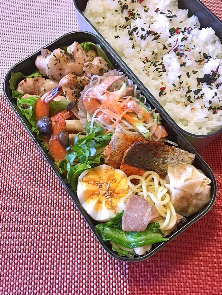 Snapdishの料理写真:高校生息子お弁当 ♪|キラりんさん