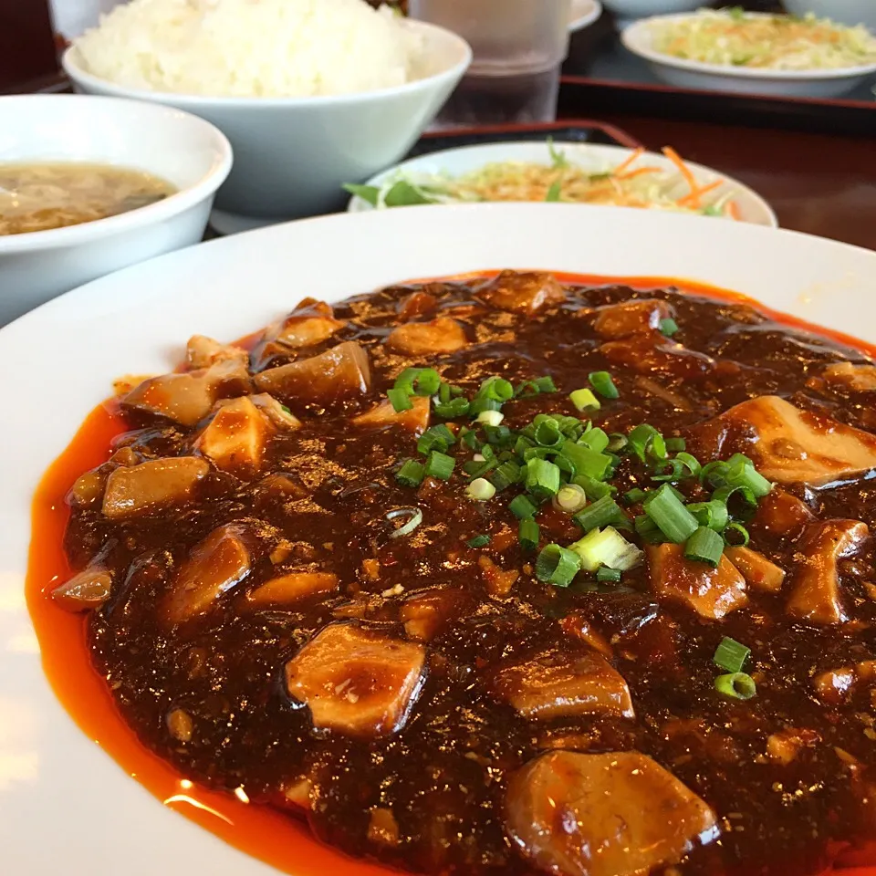 麻婆豆腐定食@福園(品川)|塩豚骨さん