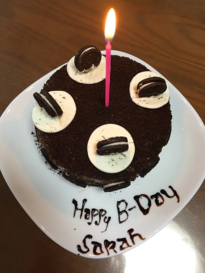 Snapdishの料理写真:No bake Oreo cheese cake|joさん