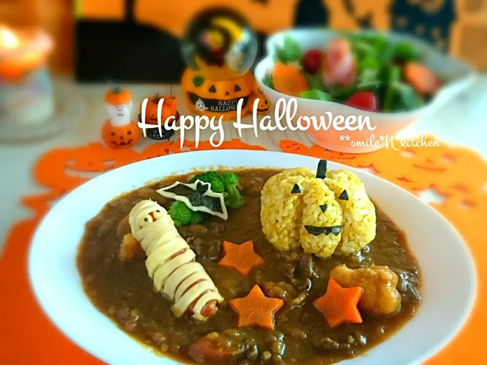 🎃ハロウィンカレー🎃|るんるんママsmile*N*kitchenさん