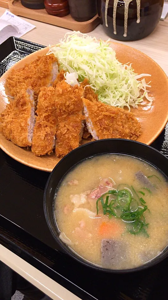 ダブルロースカツ定食|るみおんさん