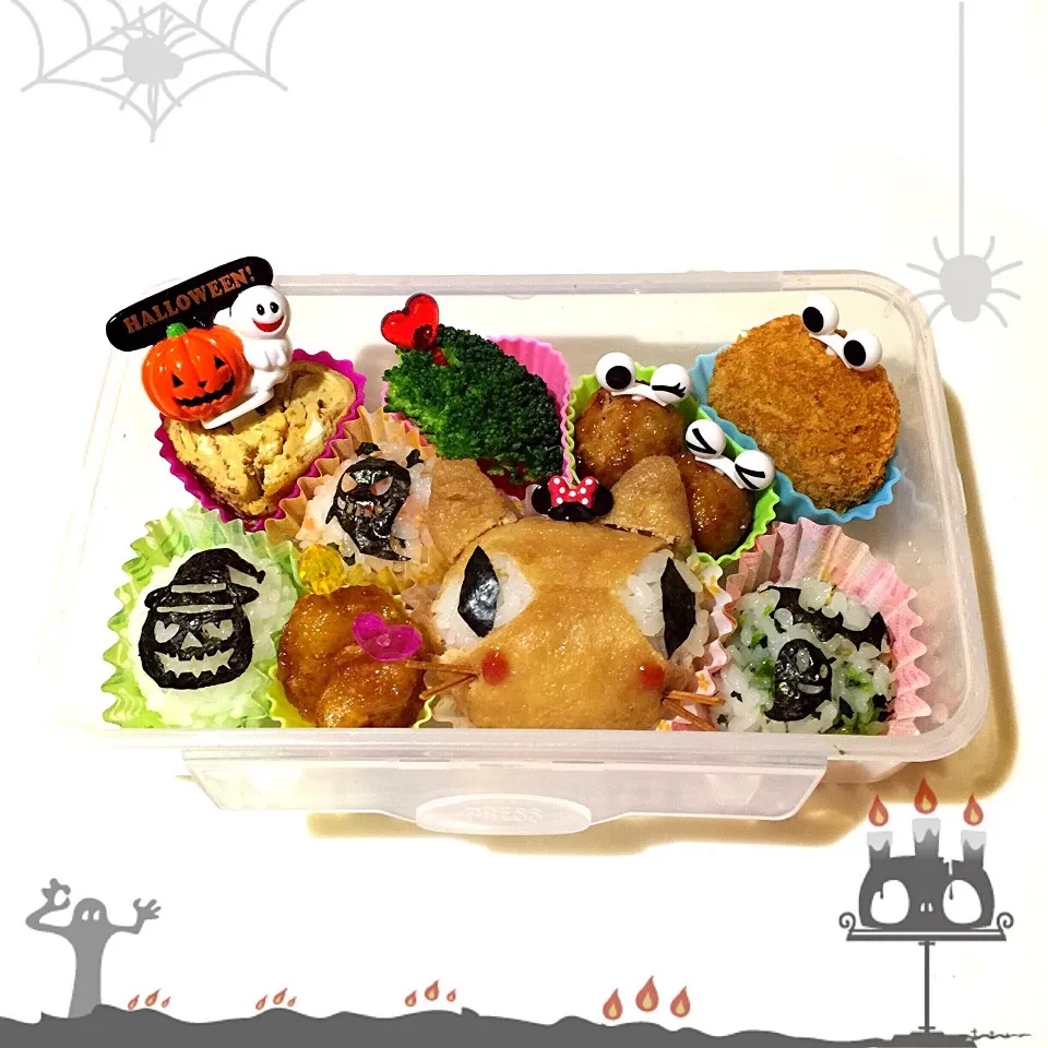 ハロウィン❤︎キャット稲荷弁当|Makinsさん