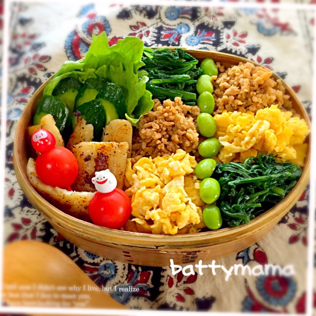 三色ビビンバ丼弁当battymamaの節約しても美味しいお弁当 ばってぃーまま Snapdish スナップディッシュ Id Hii5ba