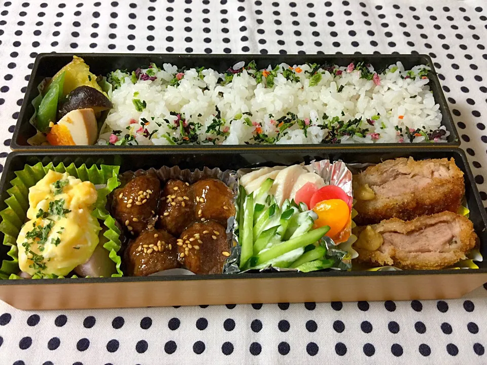 肉団子のお弁当|Kanegonさん