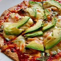 smoke salmon pizza|Hannie Leongさん