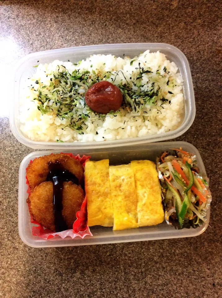 Snapdishの料理写真:ご飯1合弁当 2015.10.22|キラ姫さん