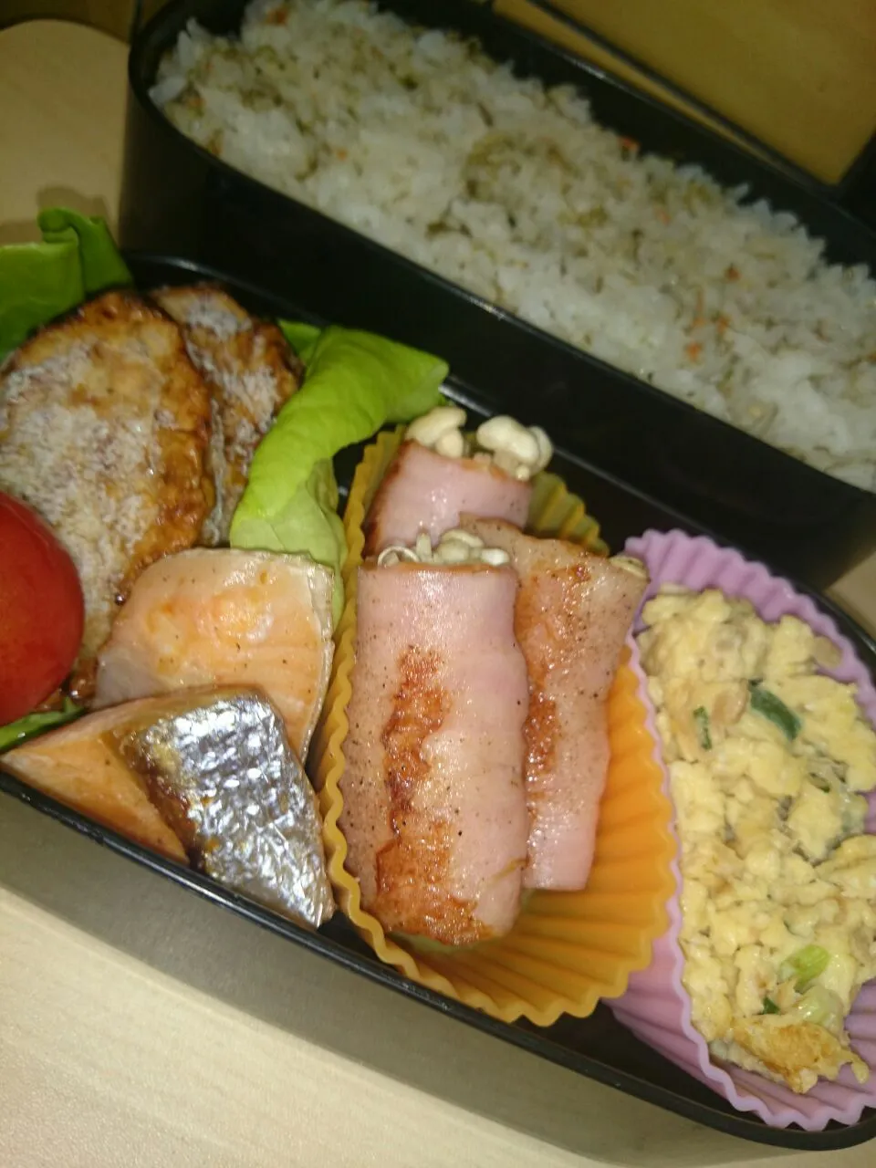 Snapdishの料理写真:本日の彼氏弁当(*´∀｀)|彩さん