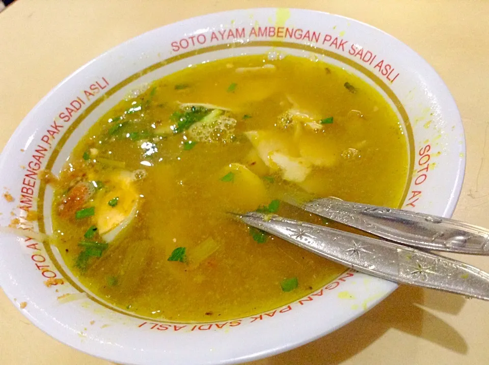 Soto Ayam|Bambang Budiono Tjioさん