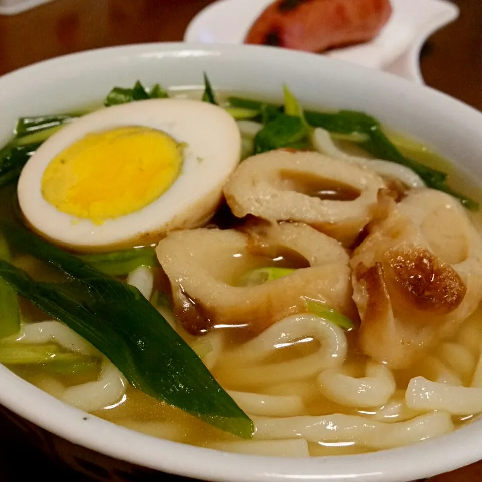 おでん🍢のお出汁で❗うどん🍜|ふりるさん