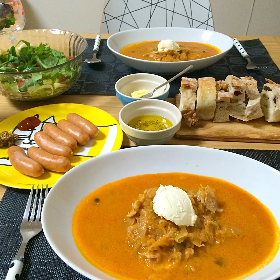 ウクライナ料理🍴晩御飯|さたけさん