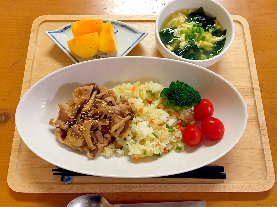 焼き肉チャーハン o(^▽^)o|ルドルフさん