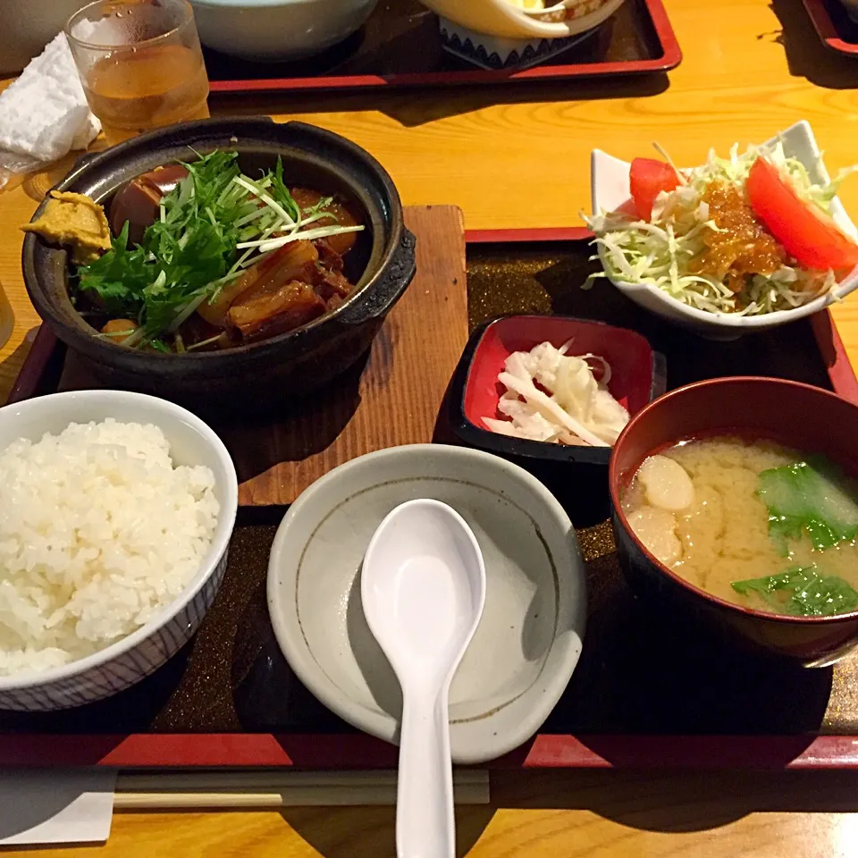 角煮定食|ぱちねぇさん