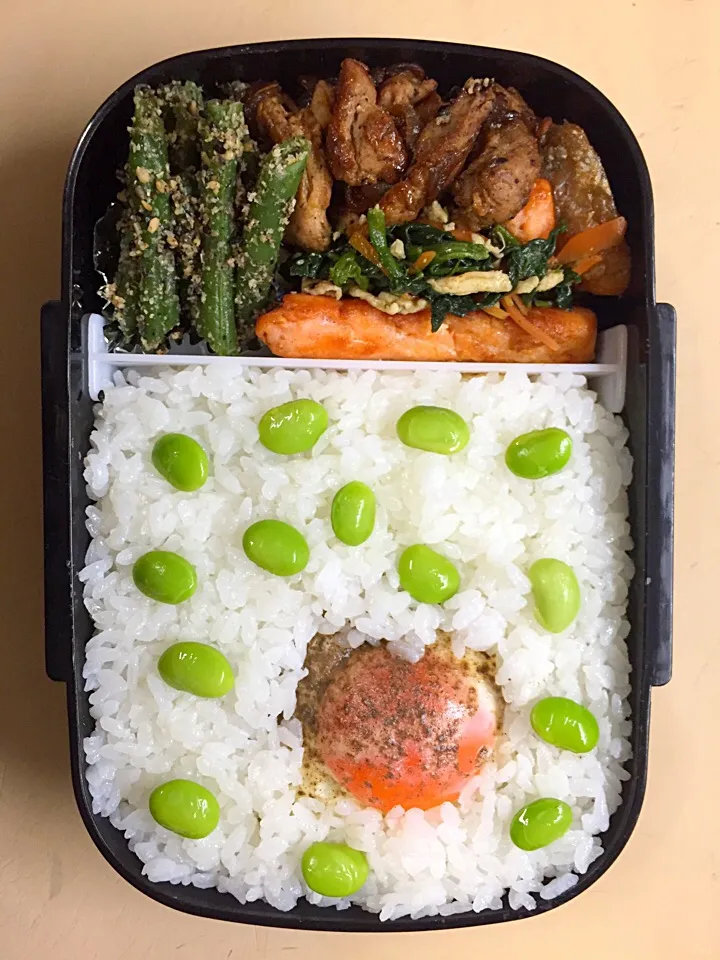 Snapdishの料理写真:お弁当／男子高校生|nayutaさん