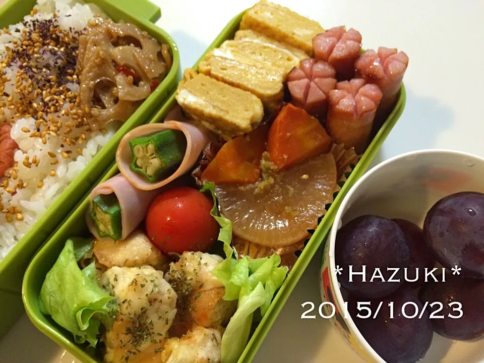 高校生息子①弁当🍱|Hazukiさん