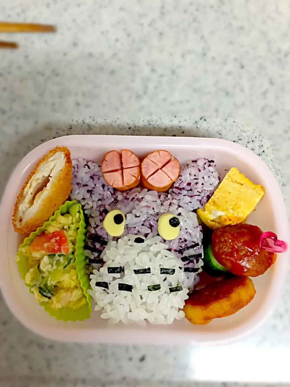 Snapdishの料理写真:トトロ弁当☆|yuri☆★さん