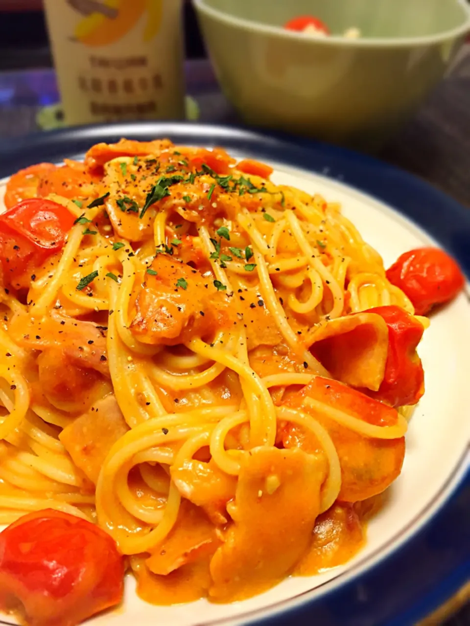 ゴルゴンゾーラのトマトクリームのパスタ🍝|Takaki Sasakiさん