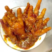 Snapdishの料理写真:The Ceker Setan (chicken feet with sauce chilly and soy sauce)|naruleさん