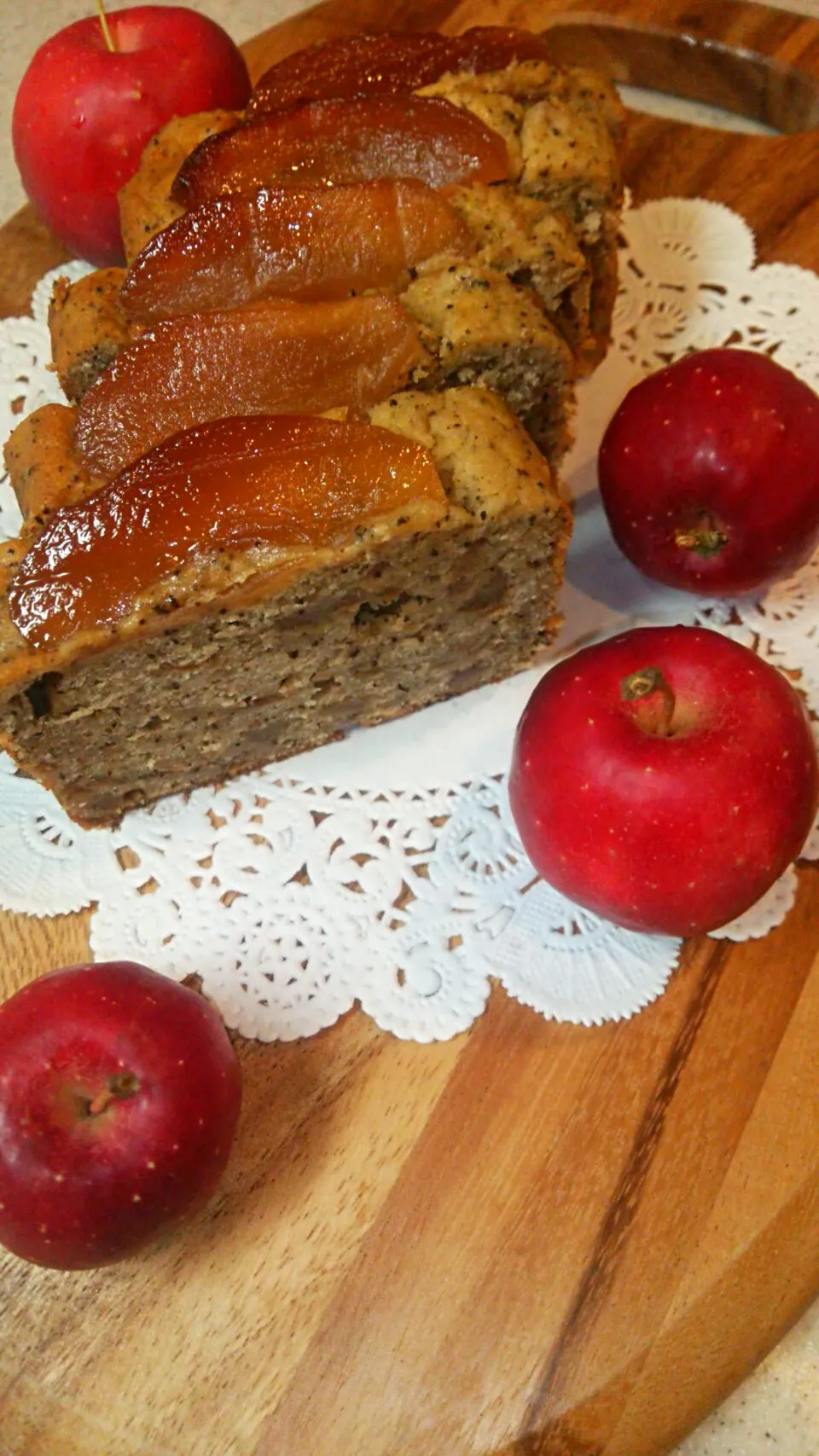 セミドライ林檎と紅茶のパウンドケーキ|あやさん