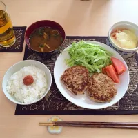 トマトとポテトのチーズ焼き＊豆腐ハンバーグ|Rihoさん