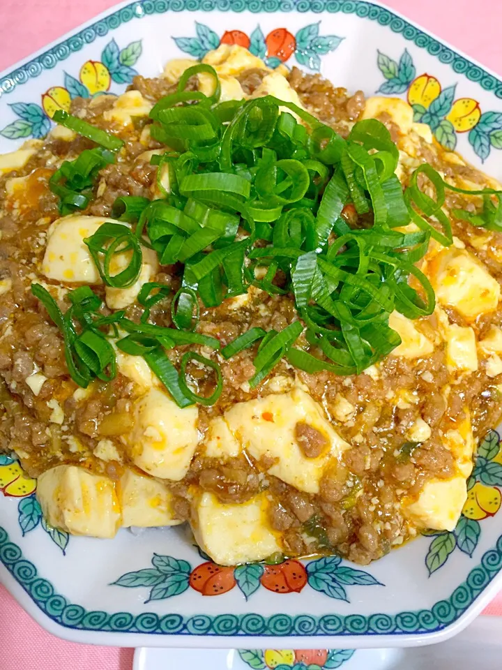 麻婆豆腐丼|ふくぷくさん