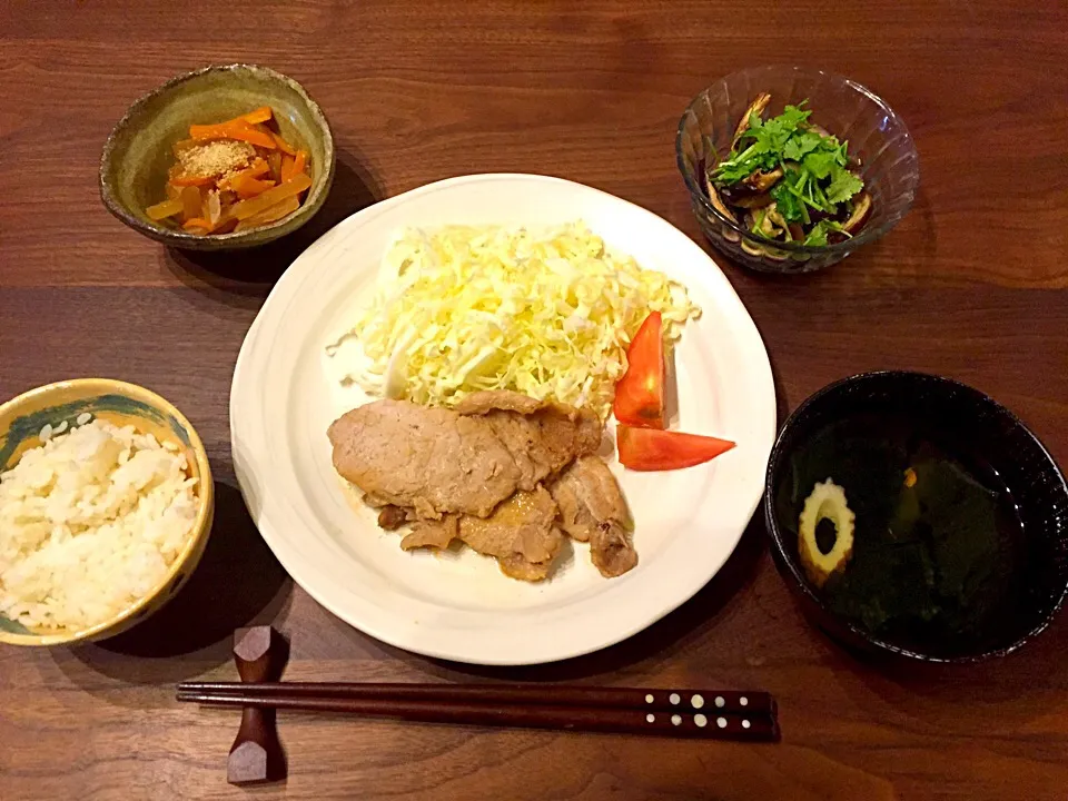 今日の夕ご飯|河野真希さん